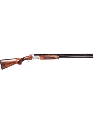 ATI Cavalry SX 20GA Elite Over Under Shotgun - Nickel & Walnut Finish