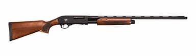 FRPPA 20G Pump Shotgun - Walnut Stock, 28" Barrel, Black Finish