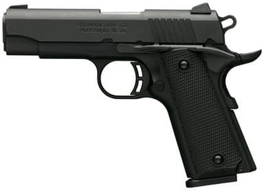 Browning 1911-380 Black Label Compact: Sleek Concealed Carry Pistol