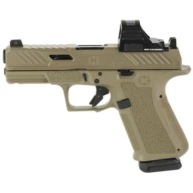 Shadow Systems MR920 Elite 9mm FDE Pistol w/ Night Sights & RDS