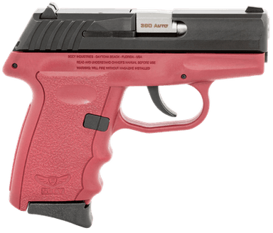 SCCY CPX-3 .380 ACP 3.10in Crimson Red