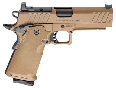 Springfield 1911 DS Prodigy Coyote Brown Optics Ready 9mm Pistol