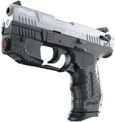 Walther P22 .22 LR 3.4" Compact Semi-Auto Handgun w/ Laser