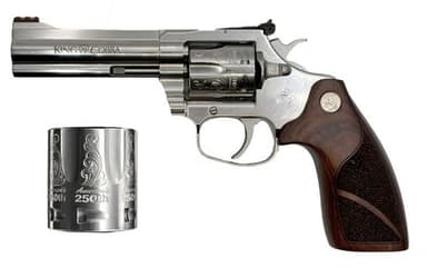 Colt Firearms King Cobra Target 250th Anniversary Stainless .357 Mag / .38 SPL 4.25" Barrel 6-Rounds
