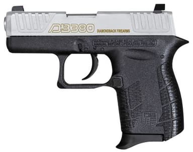 Diamondback DB380 .380 ACP Compact Pistol - Black/Nickel Finish