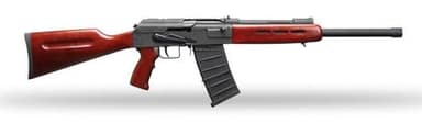 Panzer AK-12 Red Wood Semi-Auto Shotgun, 12ga, 18.5" Barrel