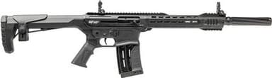 G-Force GF25 Tactical: 12GA Semi-Auto Shotgun, 18.5" Matte Black