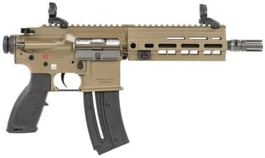 HK416 .22LR Semi-Auto Pistol - 8.5" FDE Precision Trainer