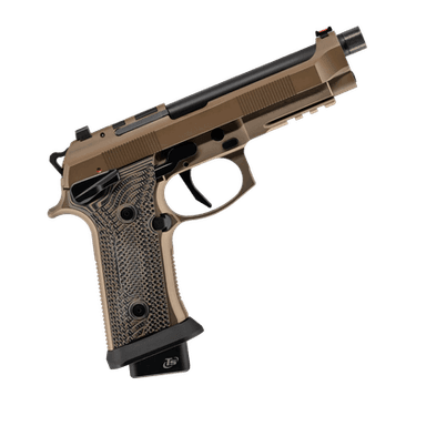 Beretta 92XI SAO: 9MM, 22-Rd, Cerakote, Fiber Optic Sights