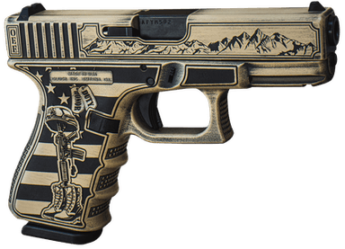 Glock G19 Gen5 MOS 9mm 4.02in Tan
