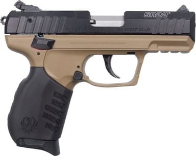 Ruger SR22 Compact FDE .22 LR - Versatile Semi-Auto Handgun