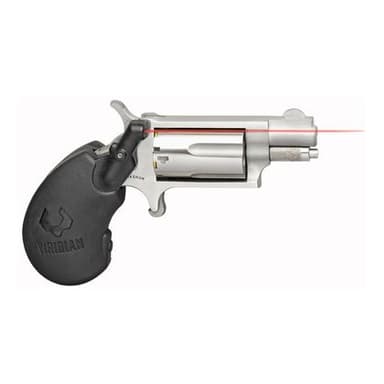NAA Mini .22 WMR Stainless Revolver w/ Viridian Laser Grip