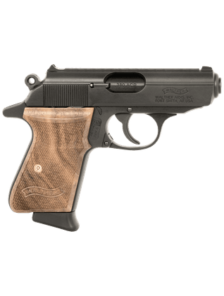 Walther PPKS .380 ACP Compact - Black, Walnut Grip, DA/SA Action