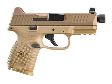 FN 509C Tactical 9mm, FDE Finish, Threaded Barrel & Night Sights