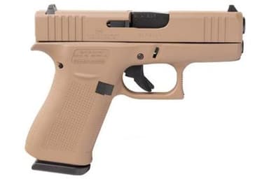 Apollo Glock 43X Gen 1 Compact 9mm - Dark Earth Finish