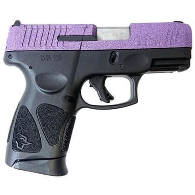 Taurus G3C T.O.R.O. Purple Sparkle 9mm Compact Pistol
