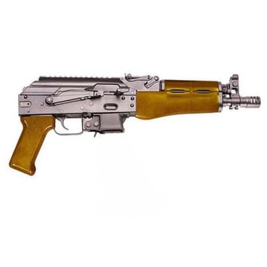 Kalashnikov KP-9AW 9mm Tactical Pistol - Black/Wood Grips