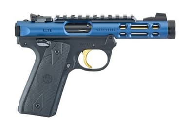 Ruger Mark IV 22/45 Lite Gen 2 Pistol - .22 LR, Blue Anodized, 10+1 Rds
