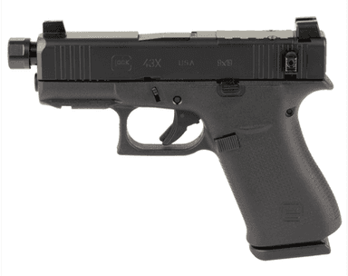 Glock 43X Hush Puppy