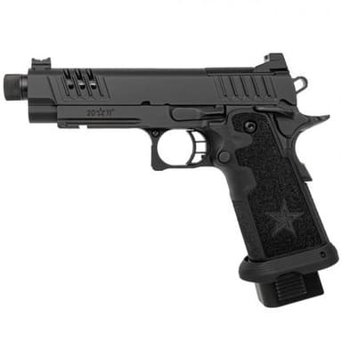 Staccato P: Elite 9mm 17-Rd Tactical Handgun, 5" Barrel, Black DLC