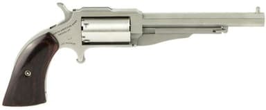 NAA Earl 1860 .22 WMR Stainless Revolver with Rosewood Grip