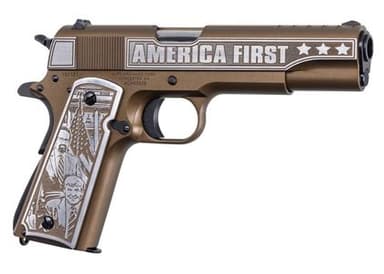Auto Ordnance 1911 "America First" .45 ACP Burnt Bronze Semi-Auto Pistol