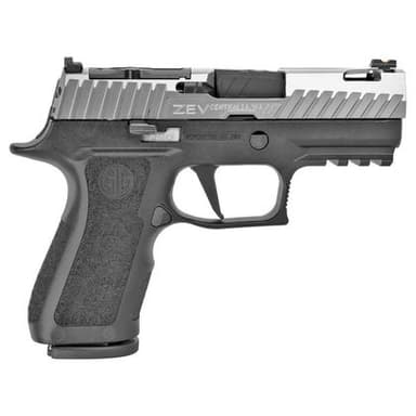 ZEV Z320 XCompact 9mm - RMR Cut, Titanium Gray Slide