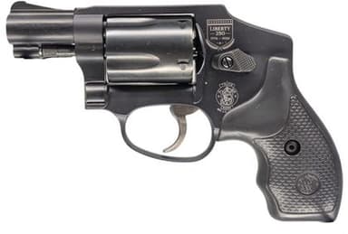 Smith & Wesson Model 442 Airweight LIBERTY 250TH Anniversary 38 Special +P, 1.88" Barrel, Black, Rubber Grip, 5rd