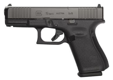 Glock 19 Gen 5 Compact MOS 9mm - Optics Ready Defense Pistol