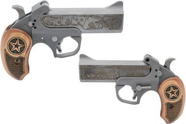 Bond Arms Deadmans Hand Engraved .45 Colt / .410 GA 4.25" Barrel 2-Rounds