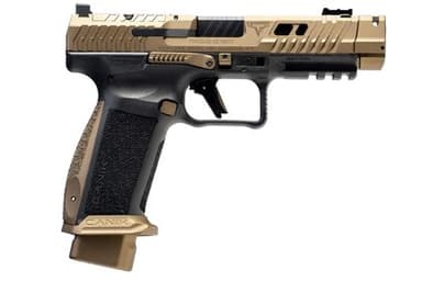 Canik TTI Combat 9mm Bronze, Optics Ready Semi-Auto Pistol