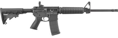 Ruger AR-556 Tactical Rifle - 5.56 NATO, 16.1", Adjustable Black