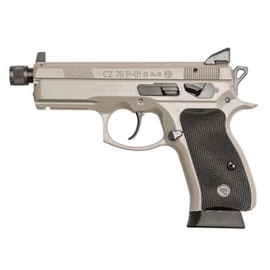 CZ P-01 Omega 9mm DA/SA Suppressor-Ready Tactical Pistol