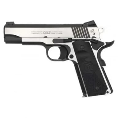 Colt Combat Elite Commander 9mm 4.25in Silver / Black