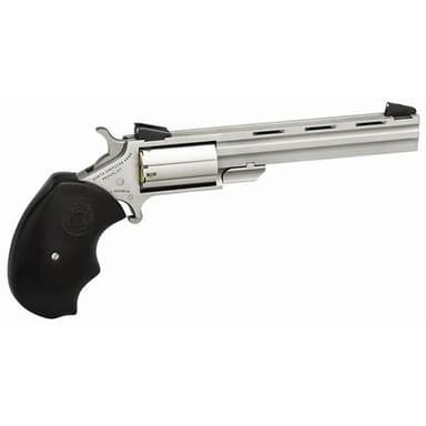 NAA Mini-Master .22 WMR 4" Stainless Revolver - Compact Power