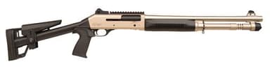 G-Force SAX-2T Tactical 12GA Semi-Auto Shotgun, Nickel/Black 18.5"