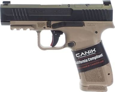 Canik Mete MC9LS 9mm Luger 3.63in Black/FDE