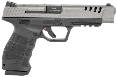 SAR9 Platinum: 9mm Sport Pistol, 5.2" Barrel, 17+1 Capacity