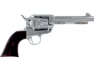 Cimarron Buffalo Bill Cody .357 Magnum 5.5in Engraved Nickel