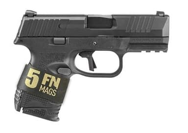 FN 509C 9mm Compact Pistol Bundle with HiViz Sights - Black