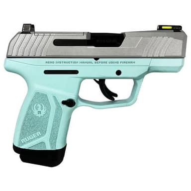 Ruger Max-9 Pro Tiffany Blue 9mm Pistol - Style Meets Performance