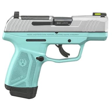 Ruger MAX-9 Turquoise Talo 9mm Pistol - Striker-Fired Optic Ready