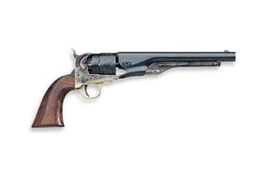 Taylors & Co 1860 Army .44 Blued Break-Open Revolver - 8" Barrel