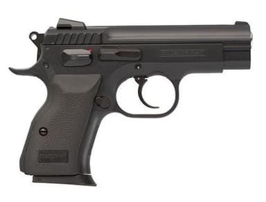Tanfoglio Combat Compact 9MM DAO - Matte Black, 13+1 Rounds Steel Alloy