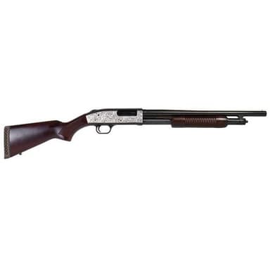 Mossberg 500 Retrograde Persuader 12 GA 18.5in Filigree Polished
