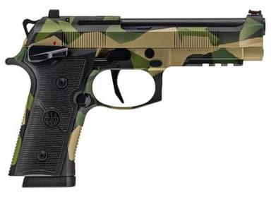 Beretta 92XI 9mm 4.7in Splinter Camo