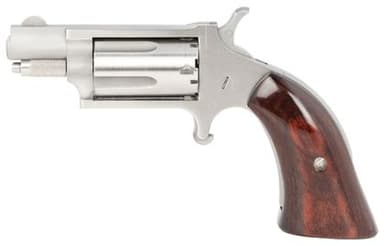 NAA Mini-Revolver: Compact .22 WMR Stainless, 5-Round Precision