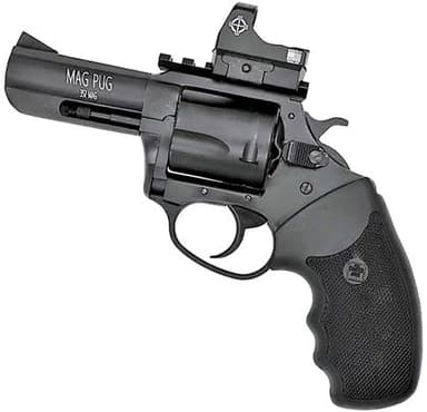Charter Arms Mag Pug .357 3" Red Dot Revolver - Compact Defense