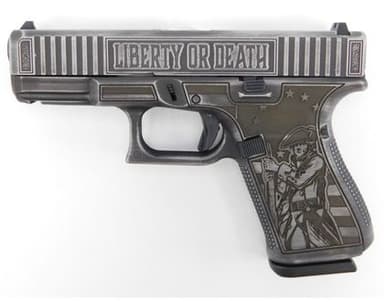 Glock 19 Gen5 "Patriot Gray" 9mm Compact Handgun - Night Sights, 15-Rd