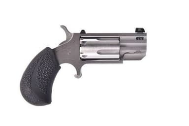 NAA Pug Mini-Revolver .22 LR/.22 Mag Stainless Steel Compact